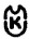 Símbolo de United Mehadrin Kosher (UMK)